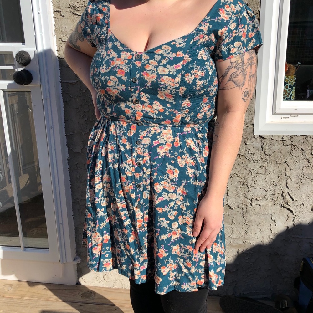 Kimchi Blue Square Neck Dress